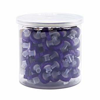 Syringe Filters PTFE Membrane,13mm Diameter,0.45 Micron Pore Size,Pack of 100 PTFE, 13mm*0.45m