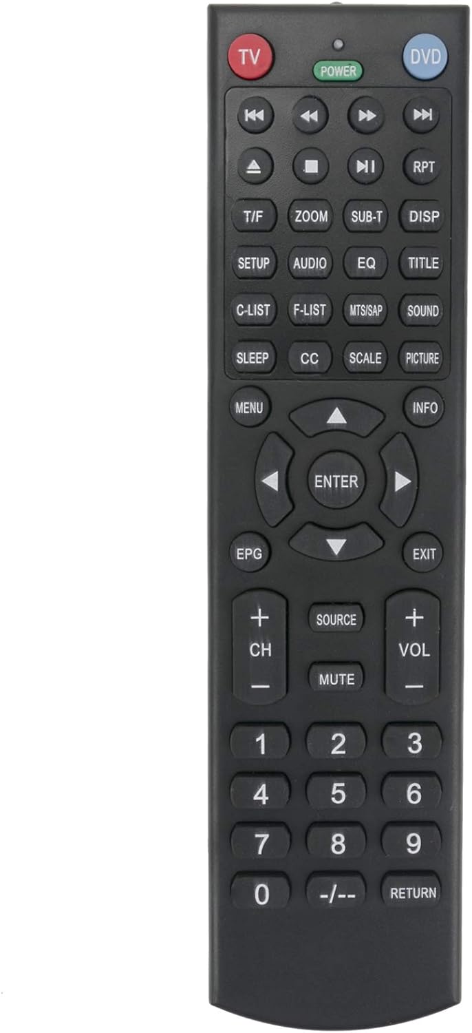 New Remote Control for Jensen AudioVox TV DVD Combos Jensen JE5015