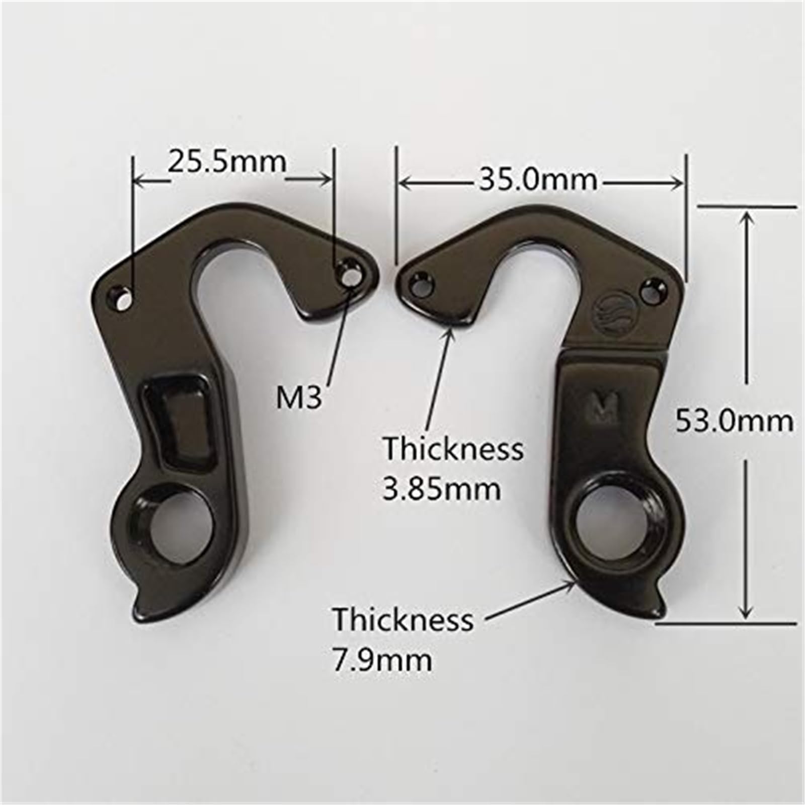 Gancio deragliatore for bicicletta in lega da 100 pezzi, for Cannondale, Trail SL 29er TANGO Rush Trail SL Ganci for deragliatore posteriore for ciclismo Gancio posteriore per bicicletta