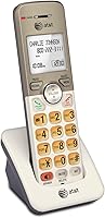 Vista 10 de AT&T - Teléfono inalámbrico expandible con sistema de respuesta y teclas XL retroiluminadas, 5terminales, champán claro