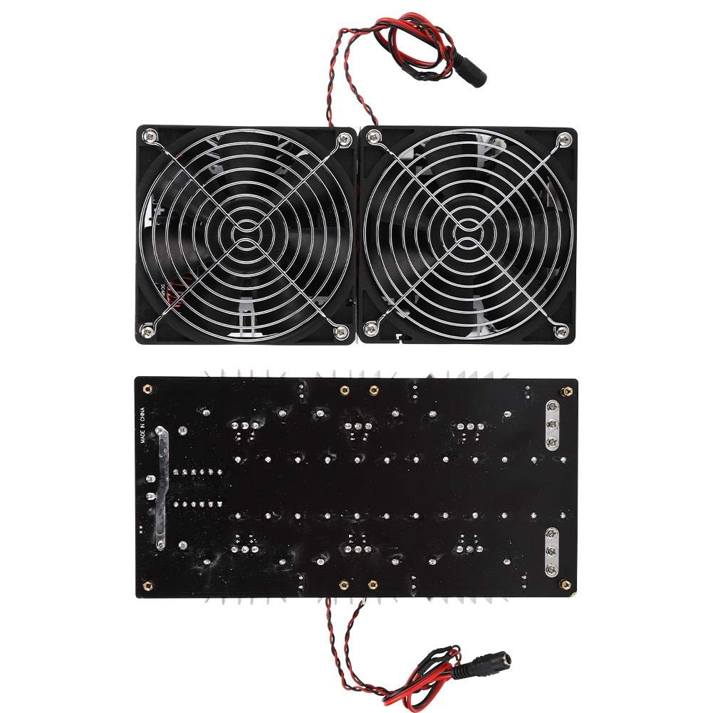 Socobeta Riscaldatore a induzione 12V-48V 2500W Riscaldatore a induzione ad Alta frequenza Modulo Scheda PCB Driver Flyback per Fai da Te Modulo di Potenza ZVS