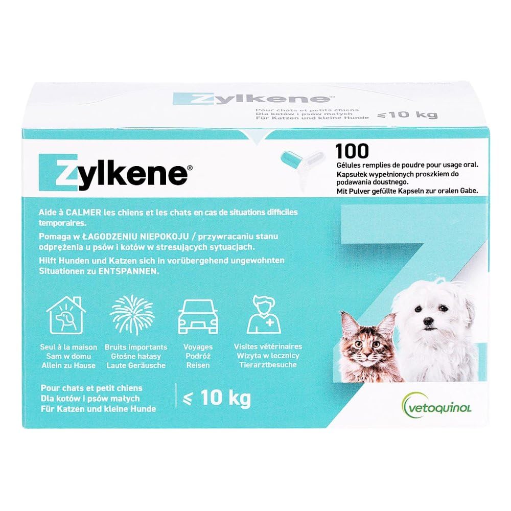 ZYLKENE Kapseln f.Katzen/kleine Hunde 100 St