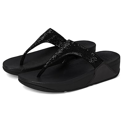 FitFlop Lulu Crystal Embellished Toe Post Sandals Women