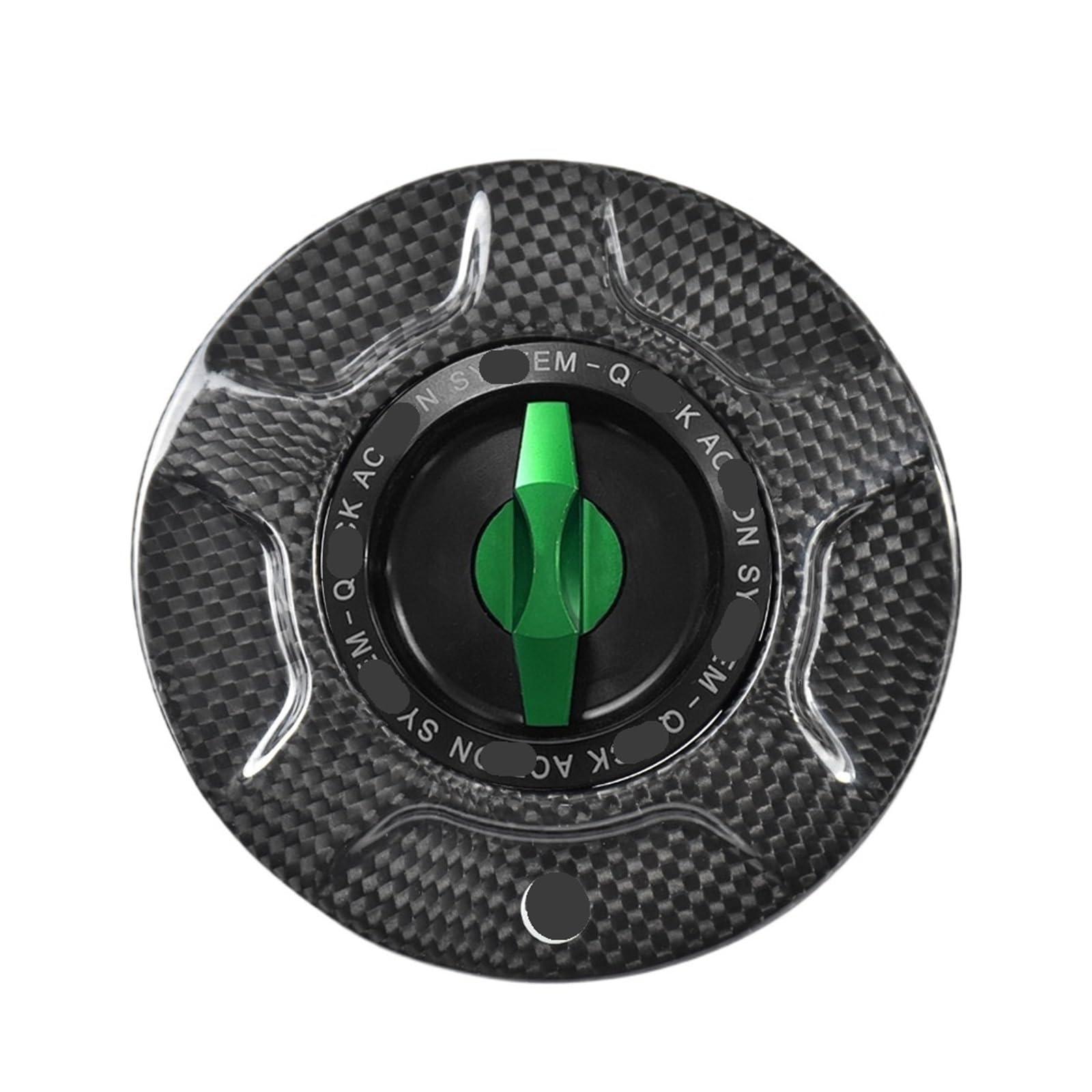 Bouchon réservoir essence carbone Panigale ouverture sans clé - 3
