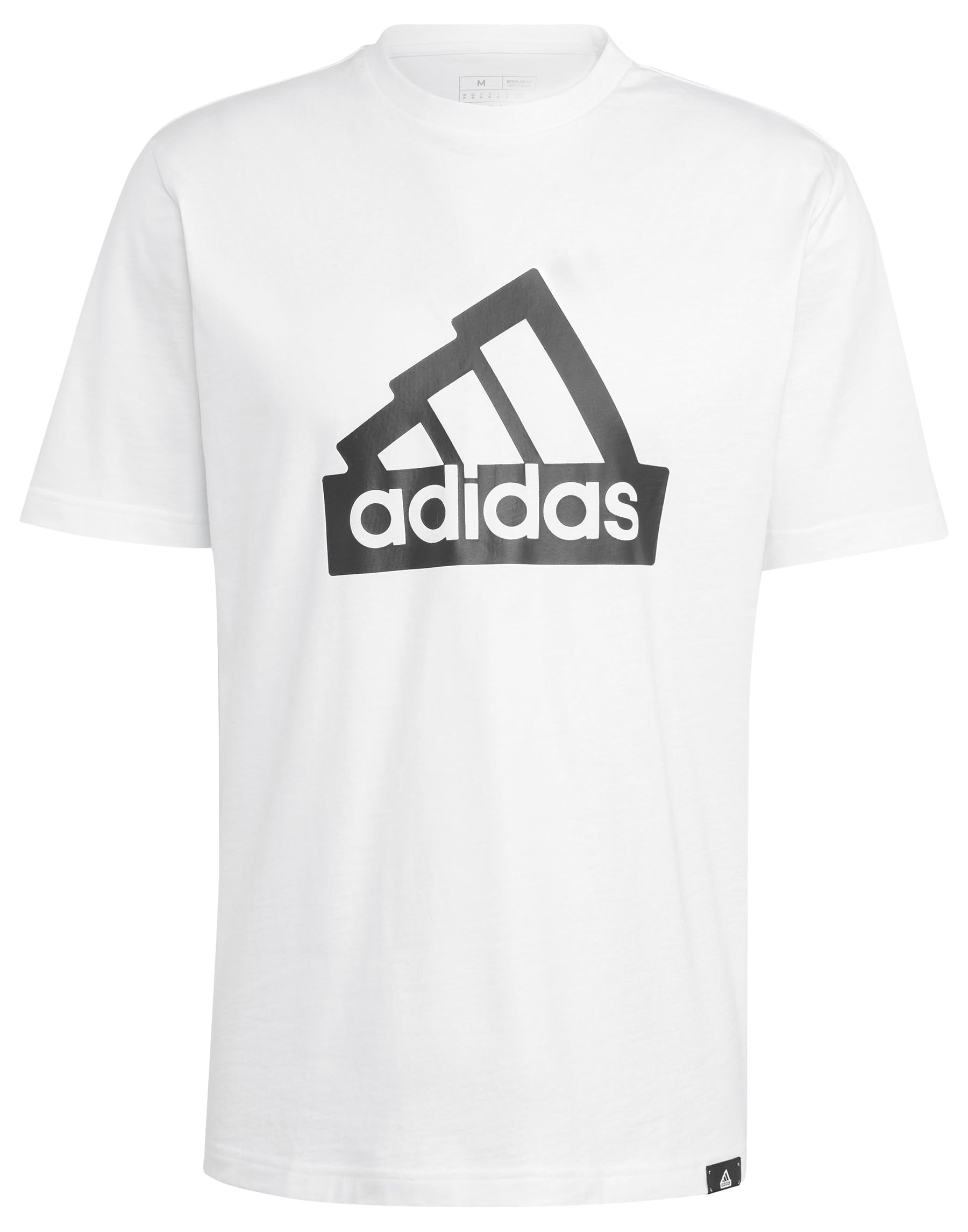adidas Men's Modern Essentials Graphic TEE, White, M