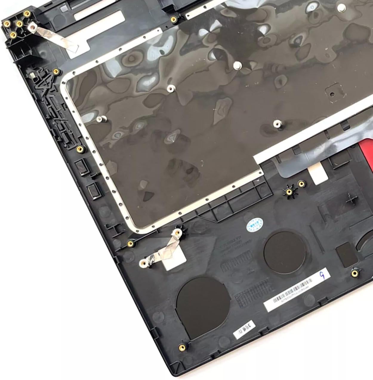 New Replacement for MSI GE75 Raider 8RE 9SE 10SF MS-17E2 MS-17E9 Laptop Upper Case Palmrest Per-Key RGB Backlit Keyboard No Touchpad Assembly Part S1N3EUS2B2SA