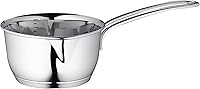 Vista 8 de Küchenprofi Cacerola de acero inoxidable con fondo revestido, 8 onzas, plata