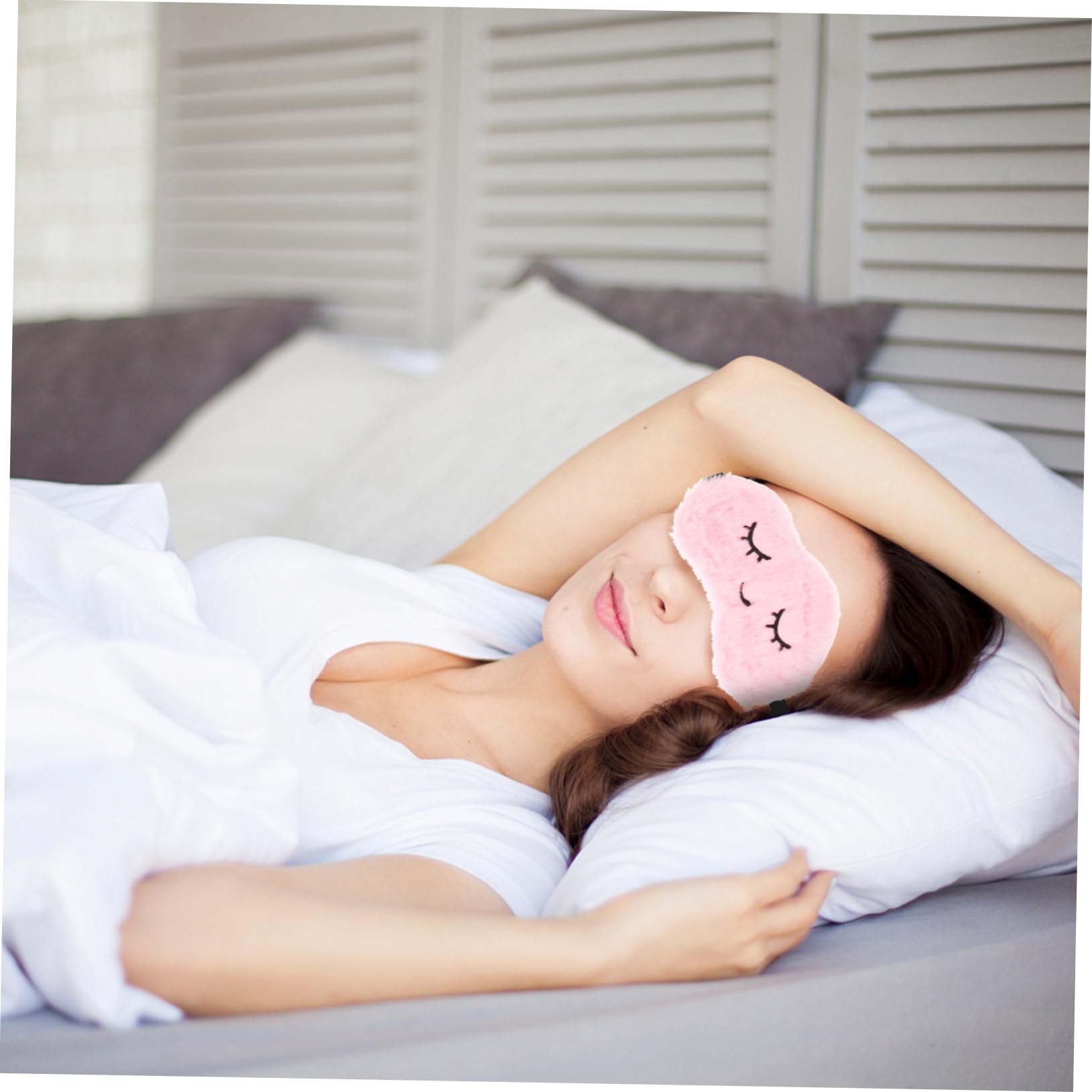 minkissy 9stücke Schlafmaske Für Erwachsene Augenmaske Lichtundurchlässig Für Meditation Und Reisen Zufälligen Farben Ergonomisches Design Für Besseren Schlaf