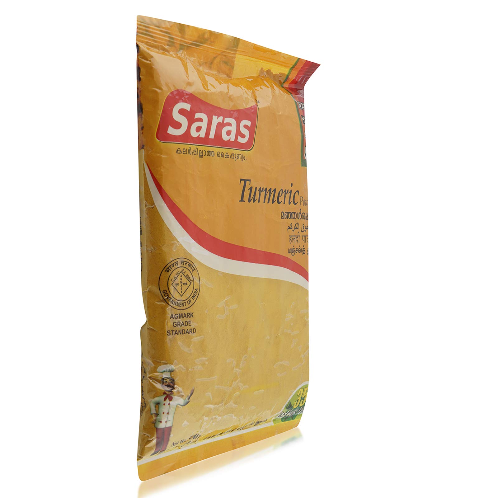 Saras Turmeric Powder - 500 gm