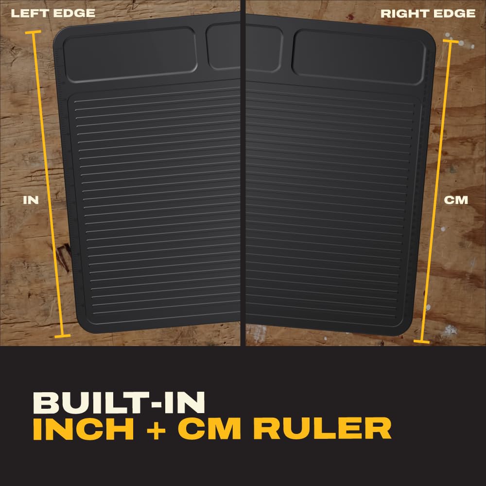 DEWALT Workbench Mat 18x48 in – Heavy Duty 3mm Silicone, Black — Amazon image 7