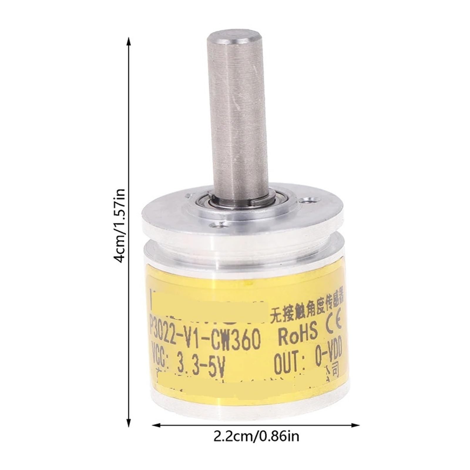 P3022-V1-CW360 Sensore angolare Hall rotante impermeabile
