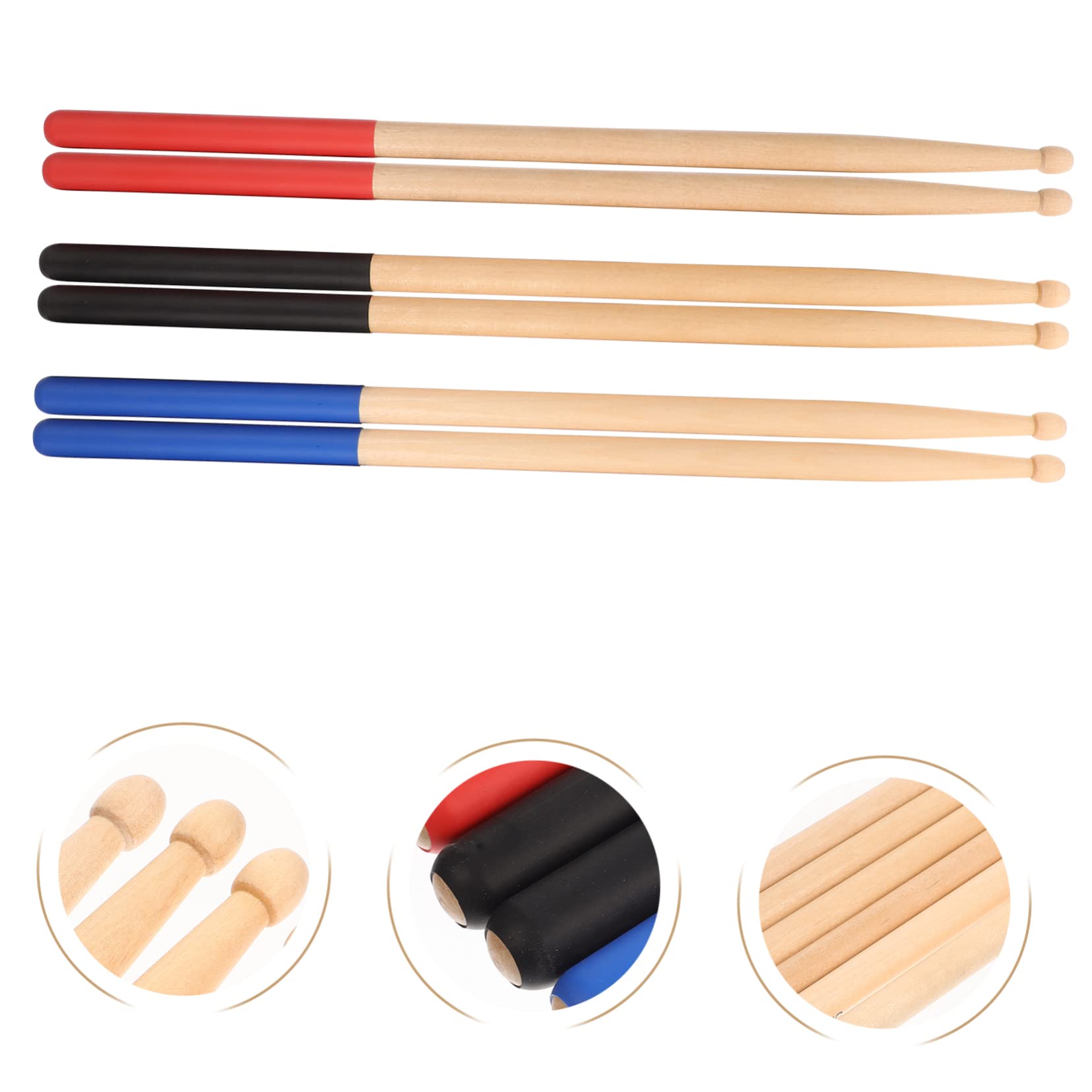 Ifundom – 2 Baquetas De Marimba De Arce Premium, Con Cabeza De Lana, Para Práctica Y Conciertos (43.5 Cm)