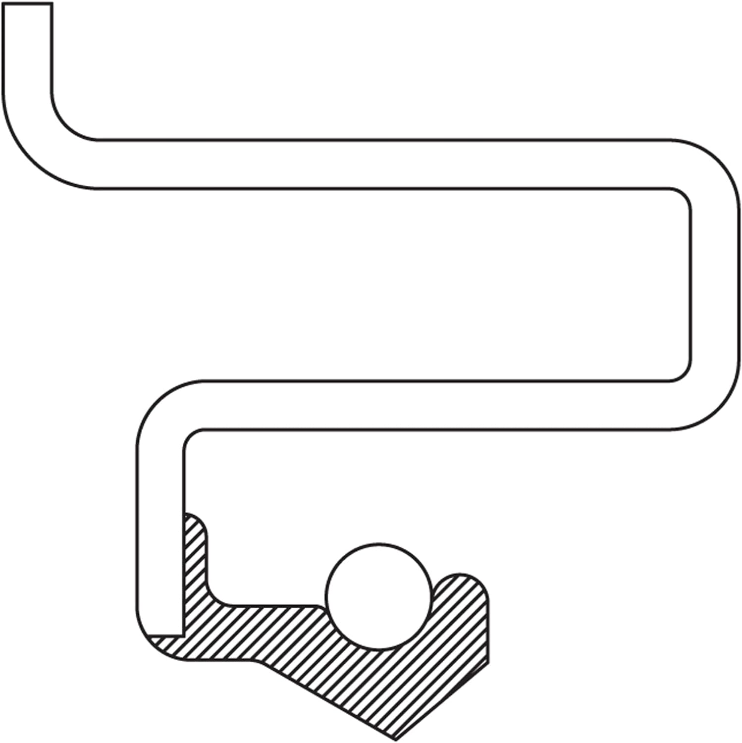 National 711108 Automatic Transmission Oil Pump Seal