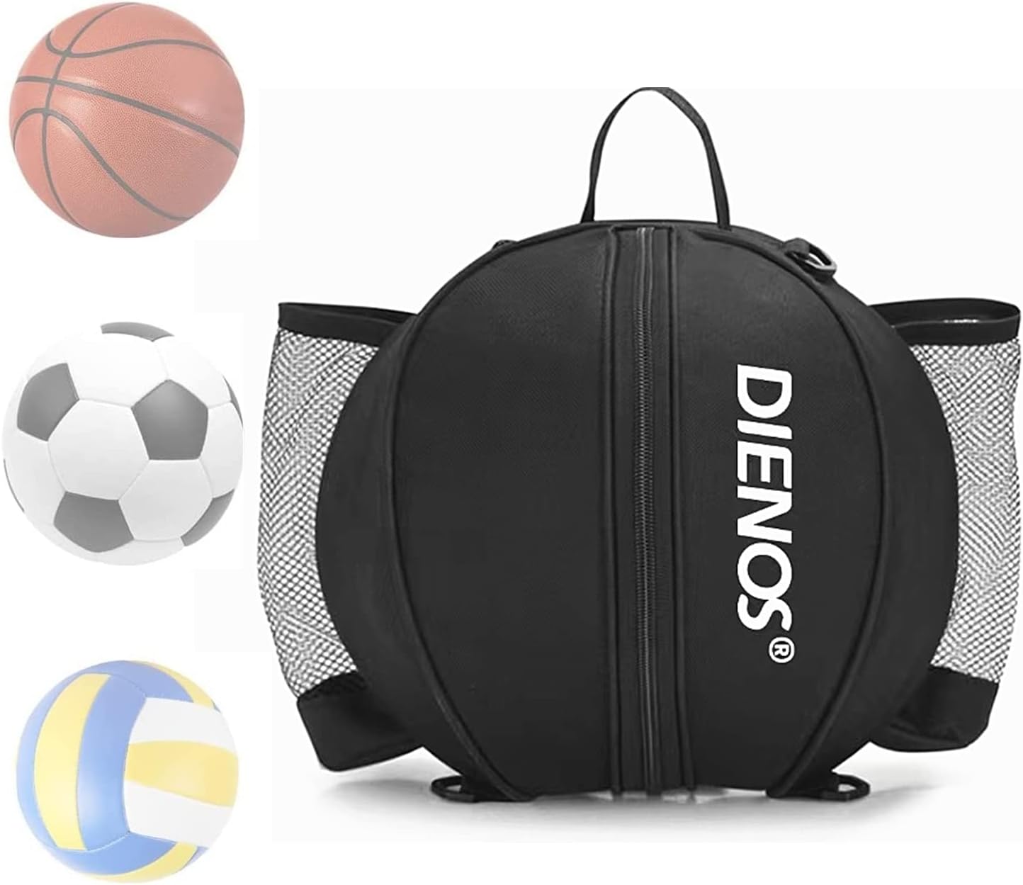 DIENOS Soccer Bag Basketball Sports Backpack (29.5in