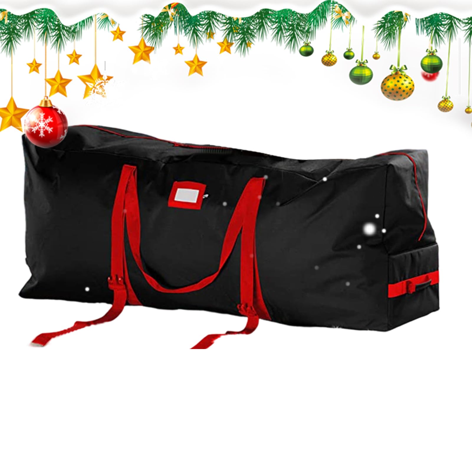 Sacca per Albero di Natale Organizzatore Resistente Con Ruote E Maniglie | Sacca Impermeabile Per Albero Di Natale Per Imballaggio, Trasloco, Abbigliamento, Casa, Soffitta, Garage E Vacanze
