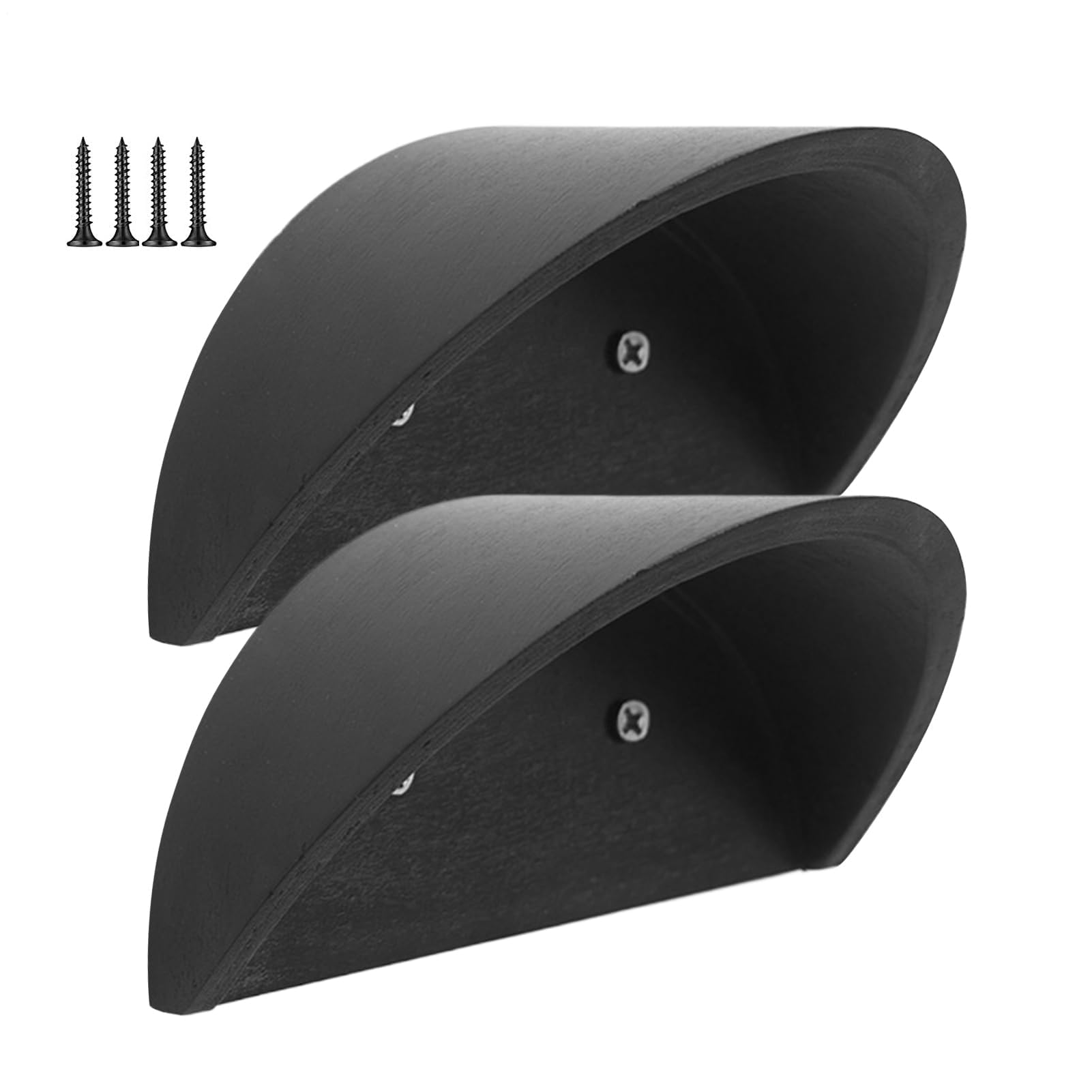 MRKU Coat Rack with Hooks Wall Mounted Cowboy Hat Holder - 2 Wall Organizer - Wooden Hanger