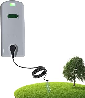 Grounding Continuity Tester for Grounding Products, Grounding Tester with 15ft Grounding Cord to Test Effectiveness of Grounding (Battery not Included)