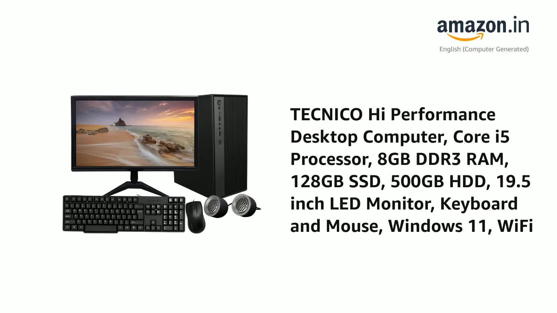 i5-3470/8GB/500GB パソコンモニターセット Renewed) Dell Optiplex 19