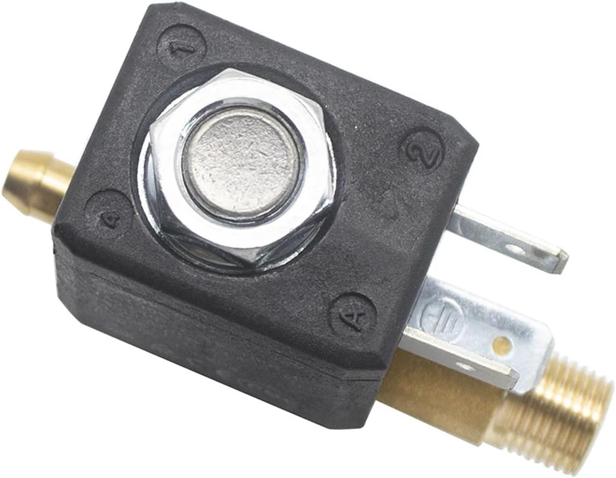 JYZ-3 external thread AC230V 2/3 way G1/8" steamer steam gas solenoid valve suitable for electric irons, coffee machines, etc.