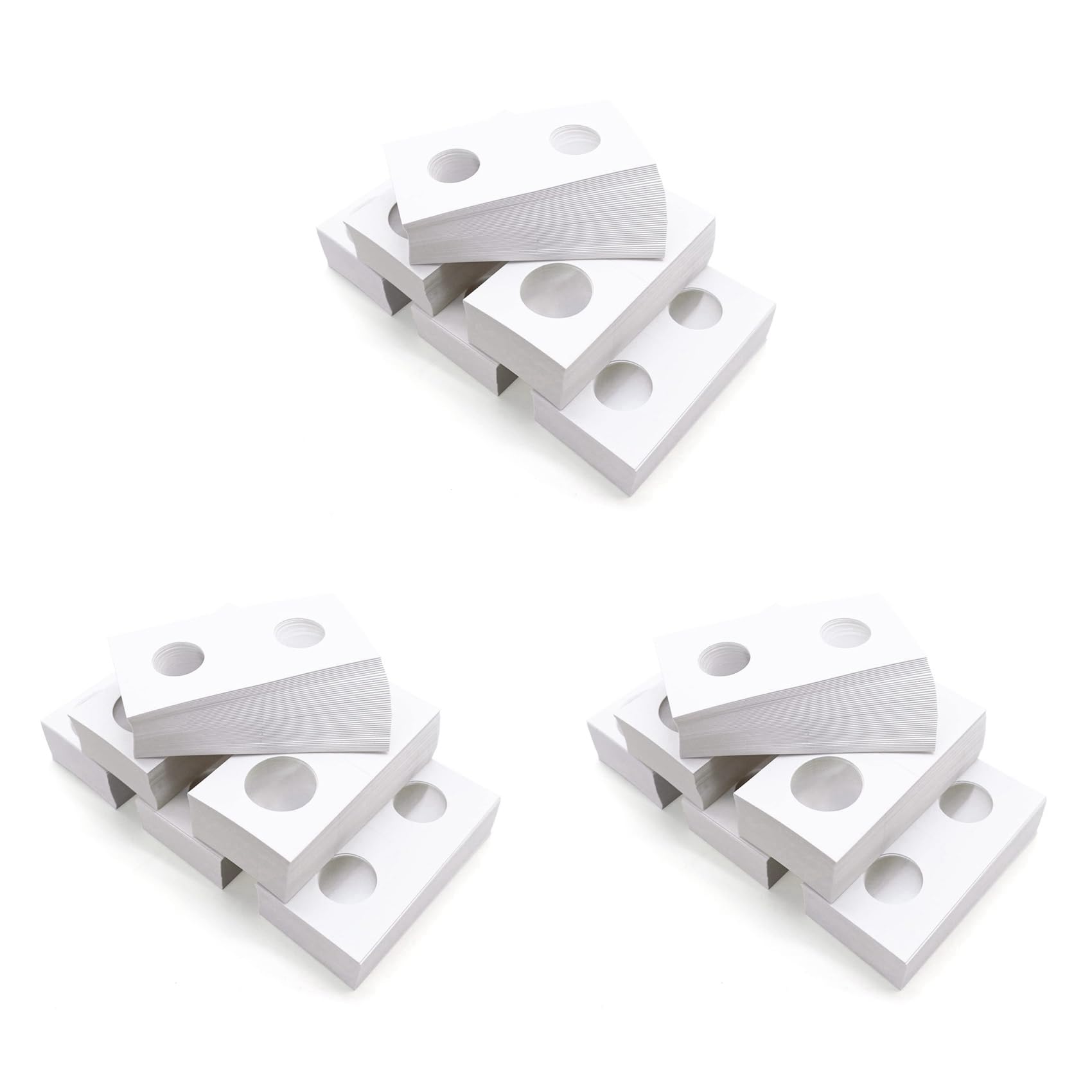 Amazon | Jppium（ジュピウム） 900個 6種類のサイズのコインホルダー、コイン保護用コインアルバム コイン収納 コインペーパーホルダー  | 金銭管理・会計用品 | 文房具・オフィス用品