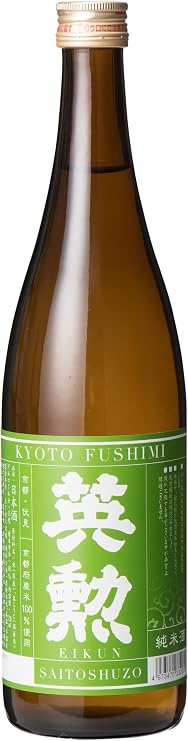 Eikun Junmai Japanese Sake, 720 ml | Made In Japan