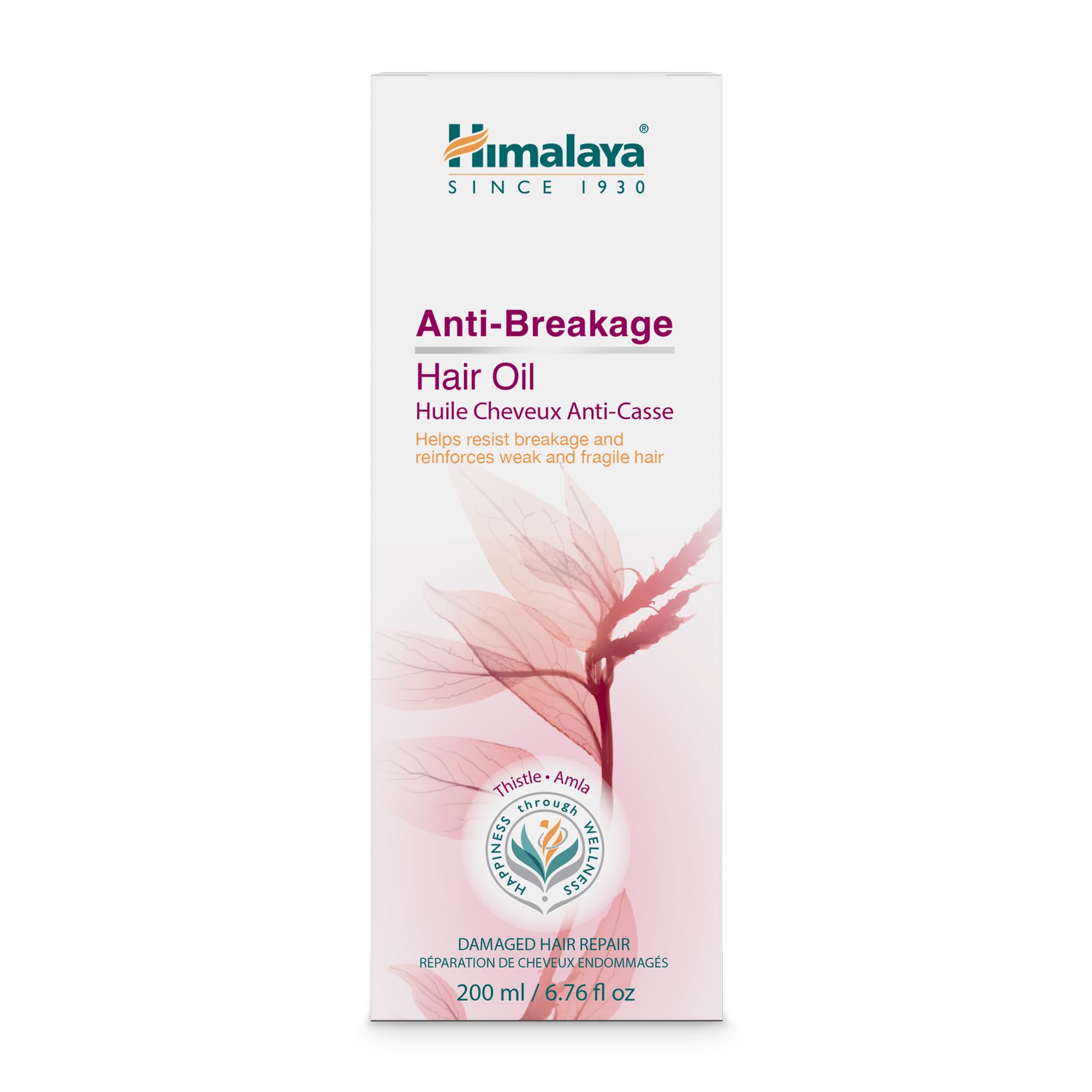 Himalaya Anti-Breakage Hair Oil with Thistle & Amla, 6.76 oz