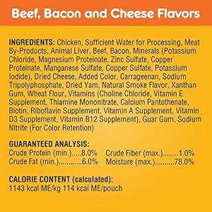 PEDIGREE CHOPPED GROUND DINNER Grownup Comfortable Moist Canine Meals 30-Depend Selection Pack, 3.5 ozPouches (Pack of 30) PEDIGREE CHOPPED GROUND DINNER Grownup Comfortable Moist Canine Meals 30-Depend Selection Pack, 3.5 ozPouches (Pack of 30)