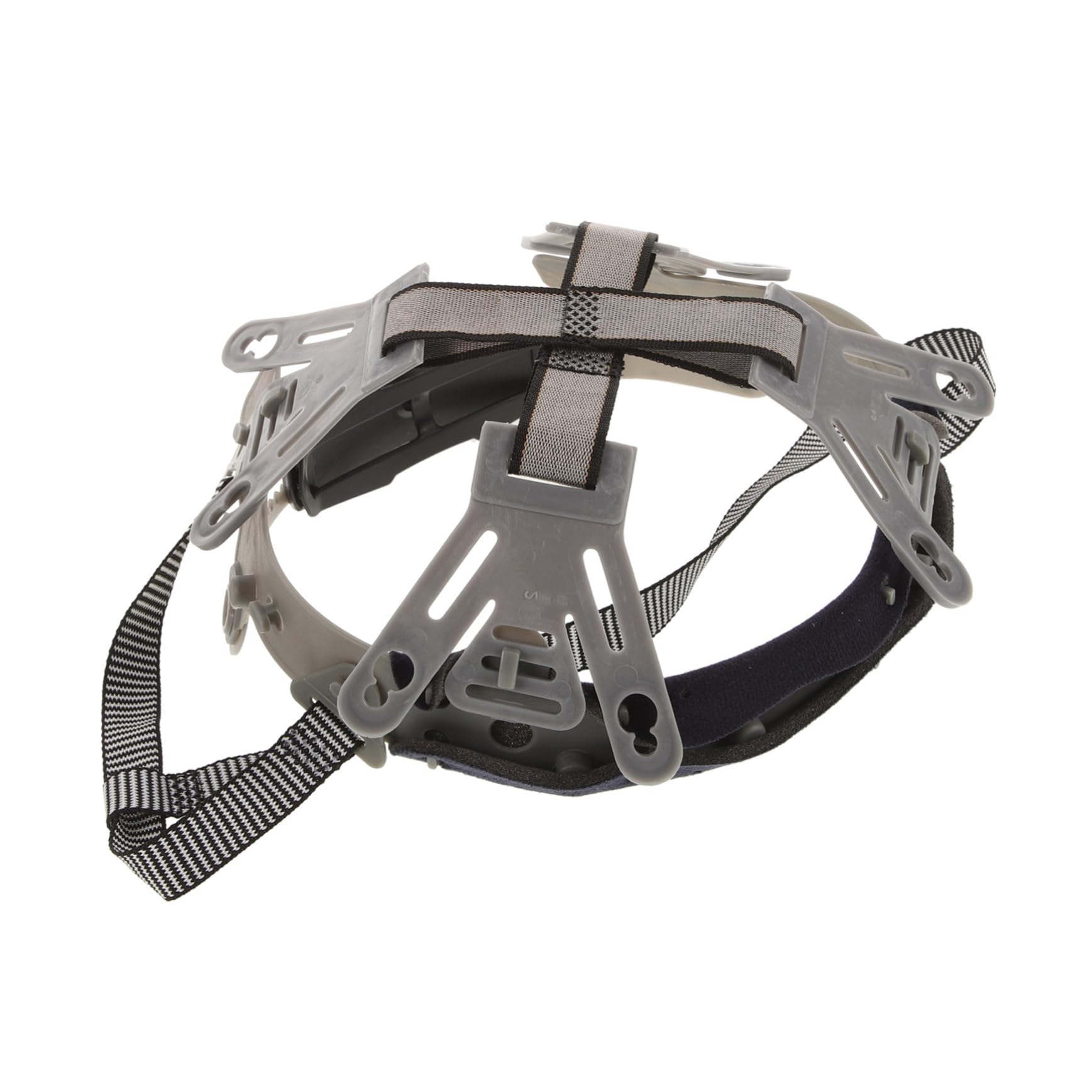 Operitacx Fodera Del Casco Fodera Del Cappello Difficile Elmetto Universale Per Mento Fodera Per Elmetto Sospensione Cappello Di Sicurezza Casco Da Costruzione Grey Tessuto