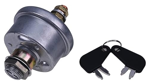 Miniatura 3 de Interruptor de encendido de desconexión principal con llave 7N-0718 7N0718 compatible con excavadora Caterpillar Cat, excavadora de minería,