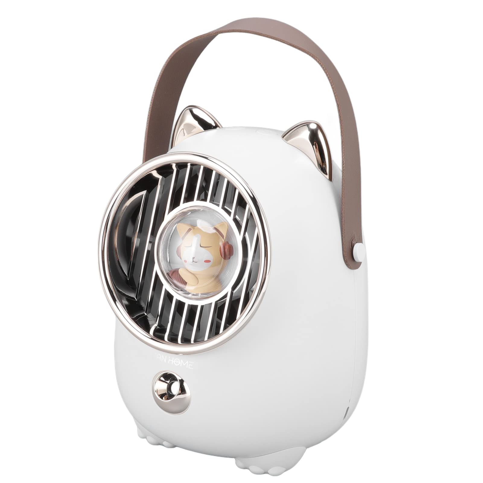 aqxreight Portable 350ml Humidifying Spray Usb Rechargeable Air Cooler with LED Ambient Light for Home Office Desk Bedroom, aqxreight91gab26kgn