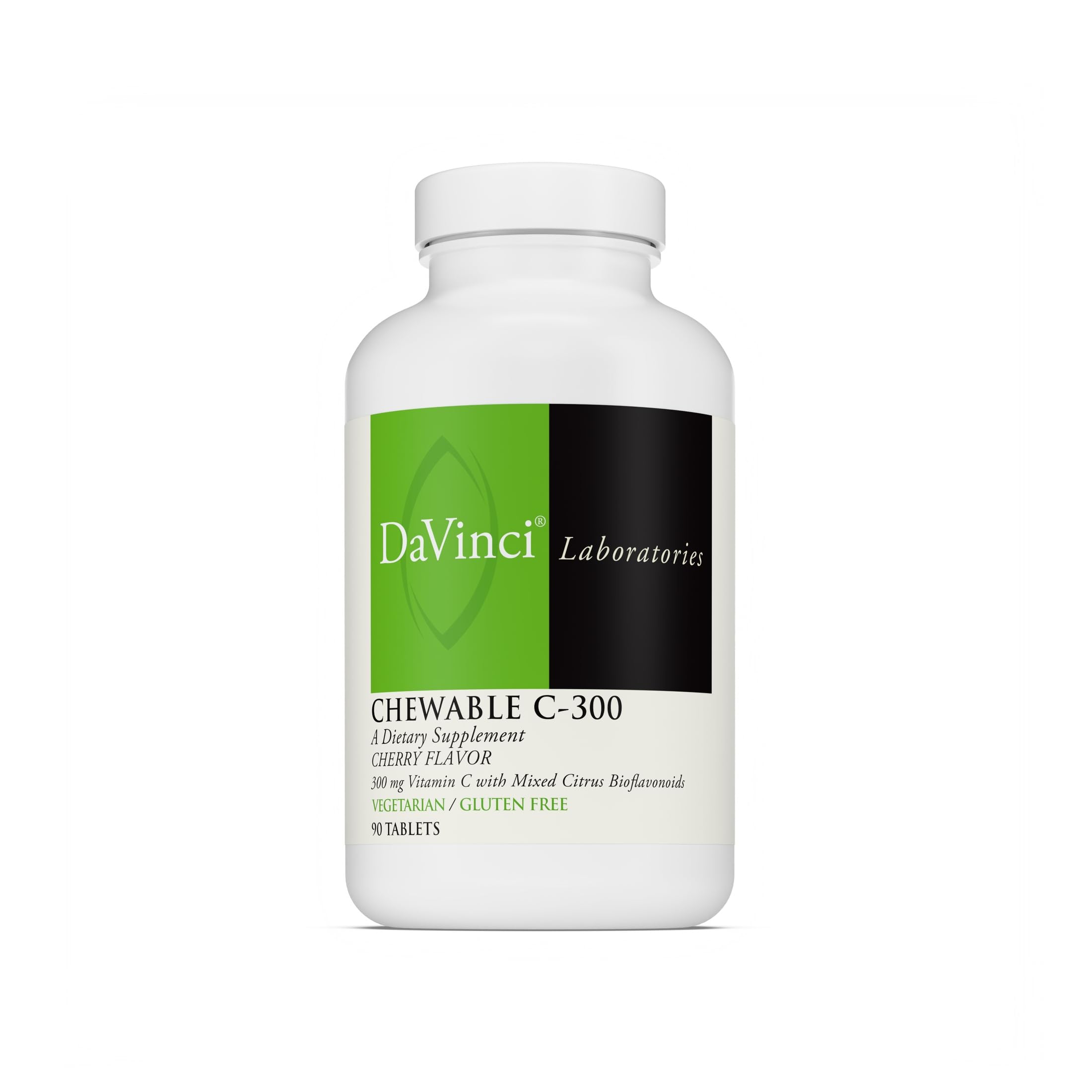 DAVINCI Labs Chewable C-300, Cherry, 90 Vegetarian Tablets