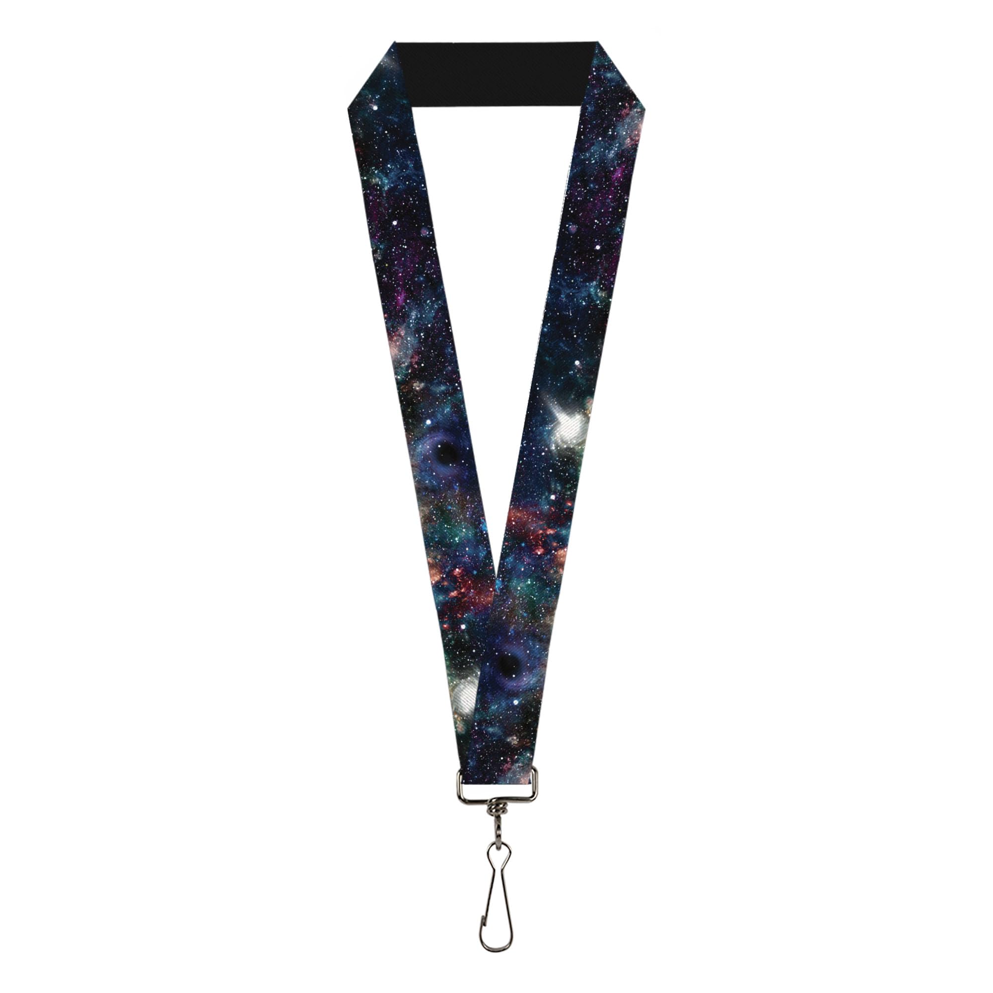Buckle-Down Lanyard-1.0"-Galaxy Collage - multi - One size
