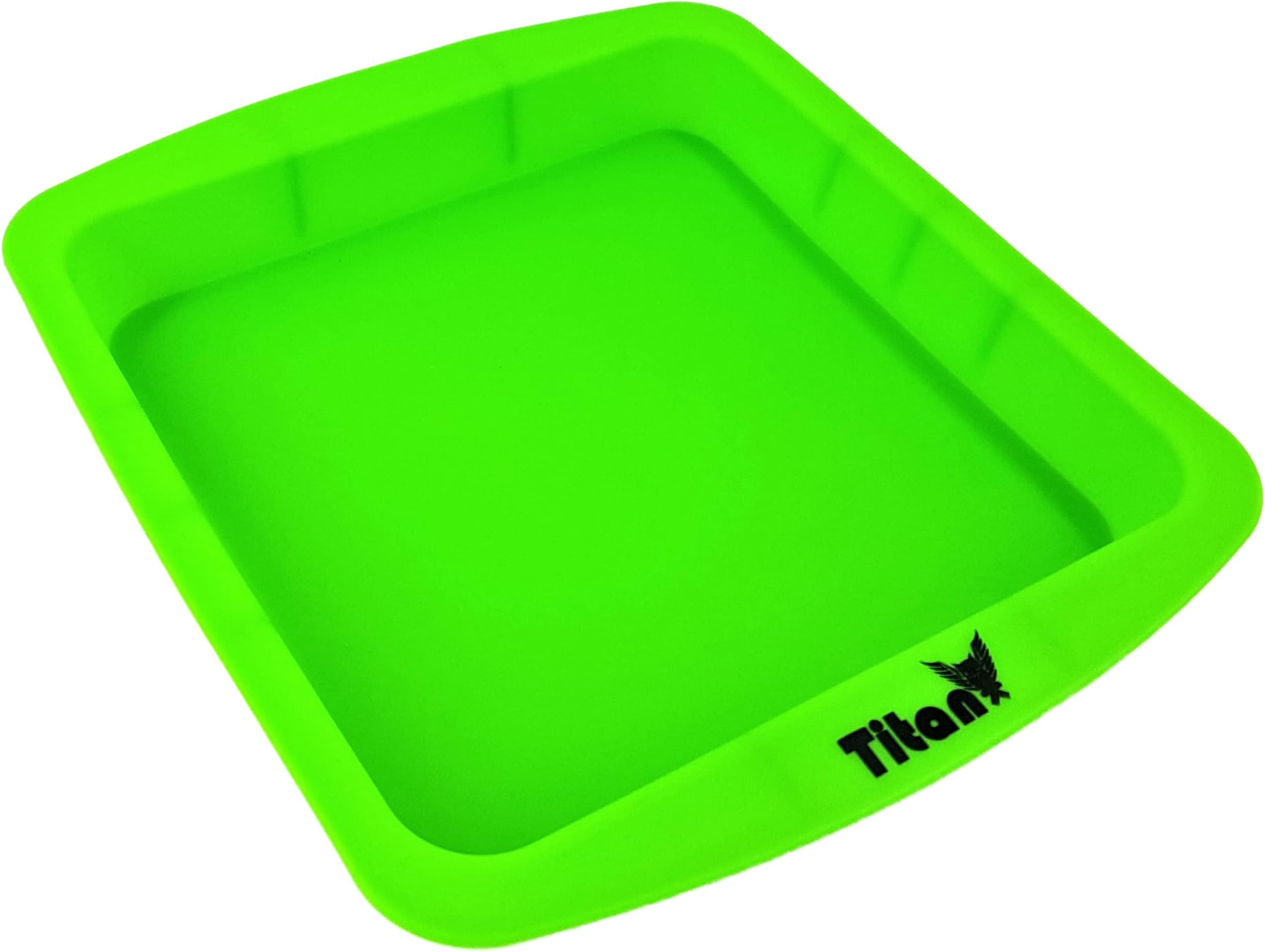 TitanOwl Silicone Deep Dish Tray Container Cake Pan Approx 8"x8", Baking Bakeware Brownie