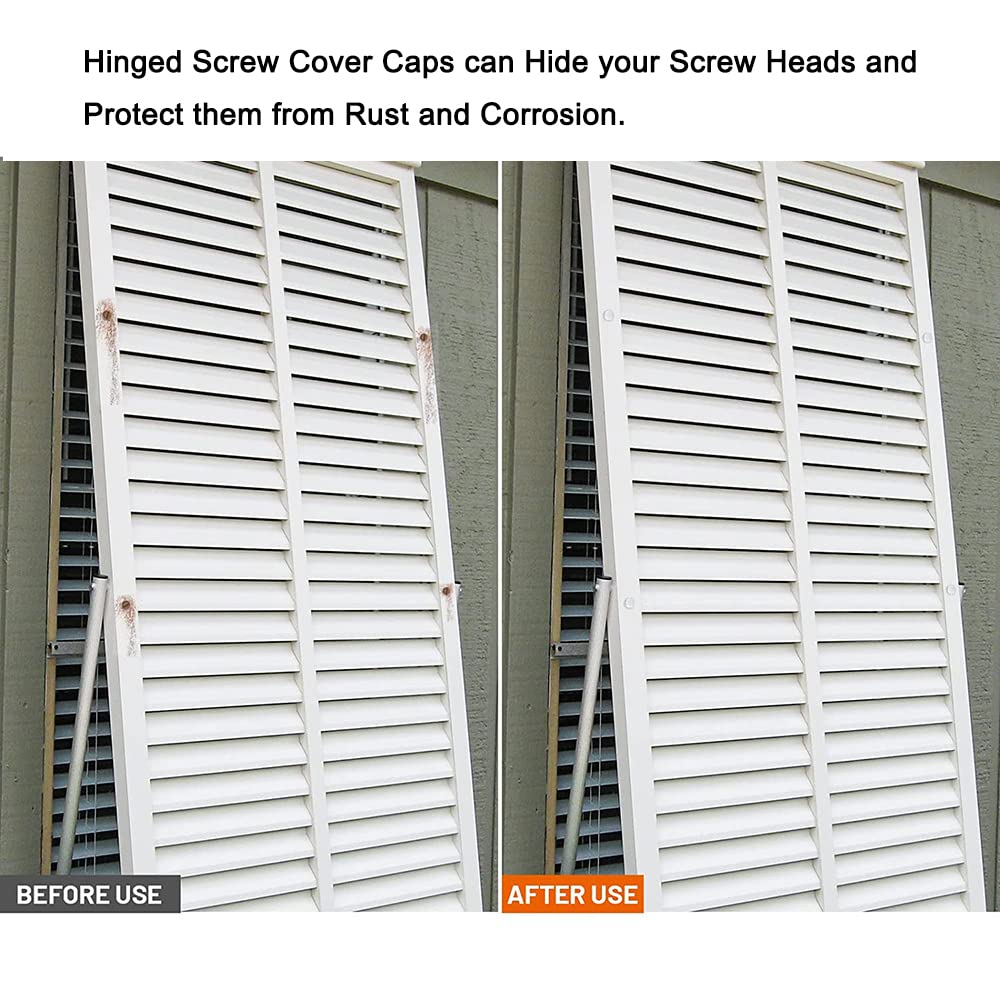 50 Pezzi Di Tappi Per Viti Con Cerniera In Plastica, Copriviti - Foto 2