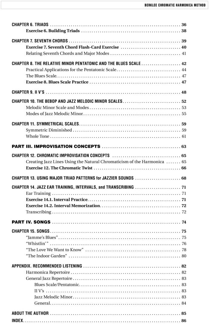 Berklee Chromatic Harmonica Method Foundations for Jazz Book/Online Audio Paperback – Big Book, 1 December 2018