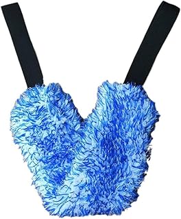 Cepillo de limpieza de grietas de microfibra para un manejo eficiente del polvo del vehículo (azul)