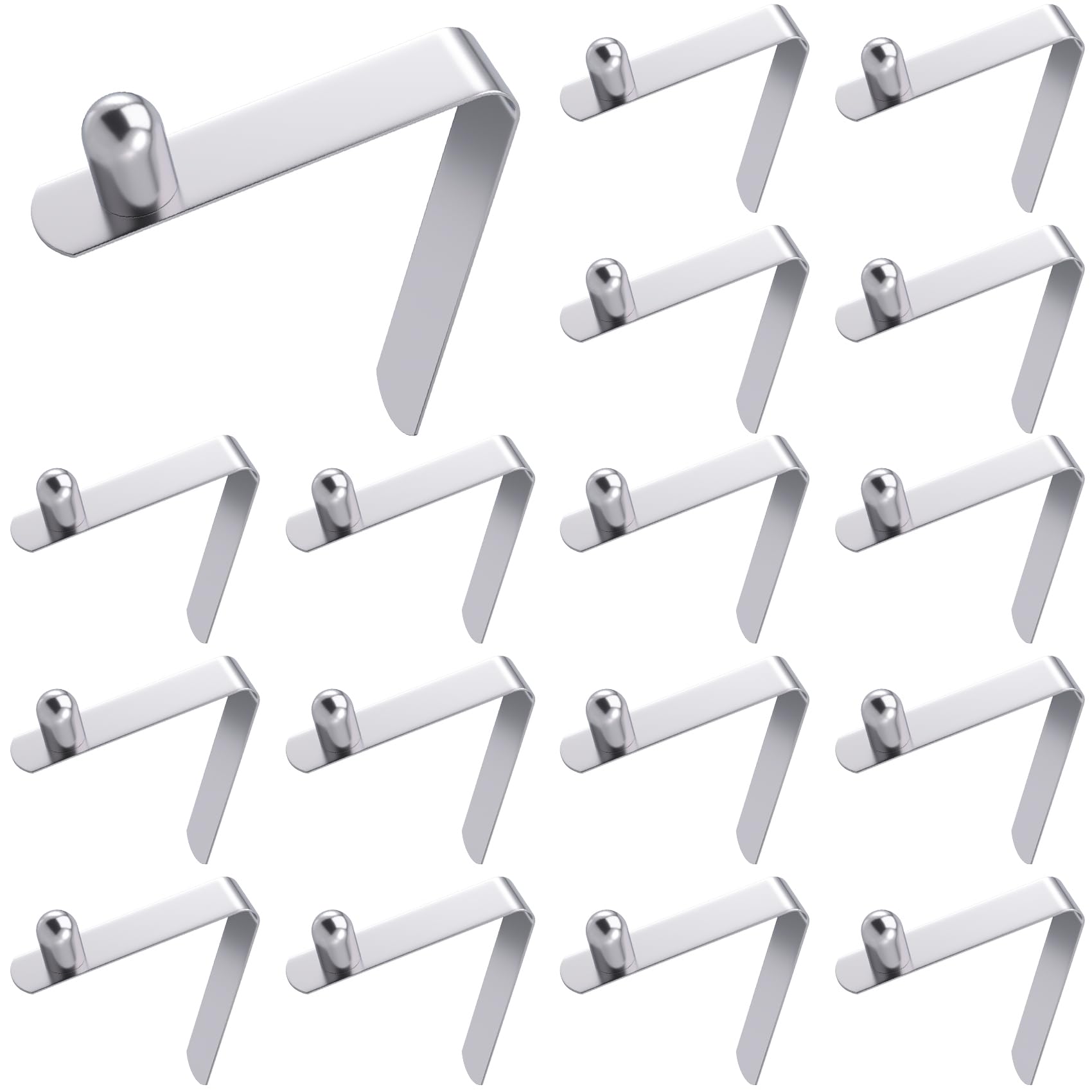 Joez Wonderful Zeltstangen-Clips, 6 mm, Druckknopf-Federclip für Zeltstange, Feder-Schnapp-Clips, Kajak-Paddel-Clip, Verriegelungsrohrstift für