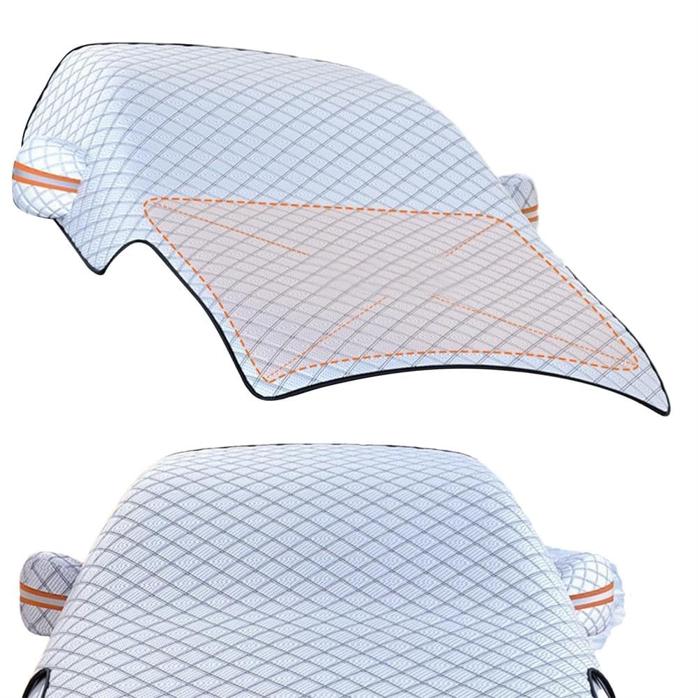 Protezione Parabrezza Copertura per Fiat 500L Trekking/Cross 2013-2018, Copri Parabrezza per Auto Inverno Antineve Antipolvere Antighiaccio Inverno Accessori