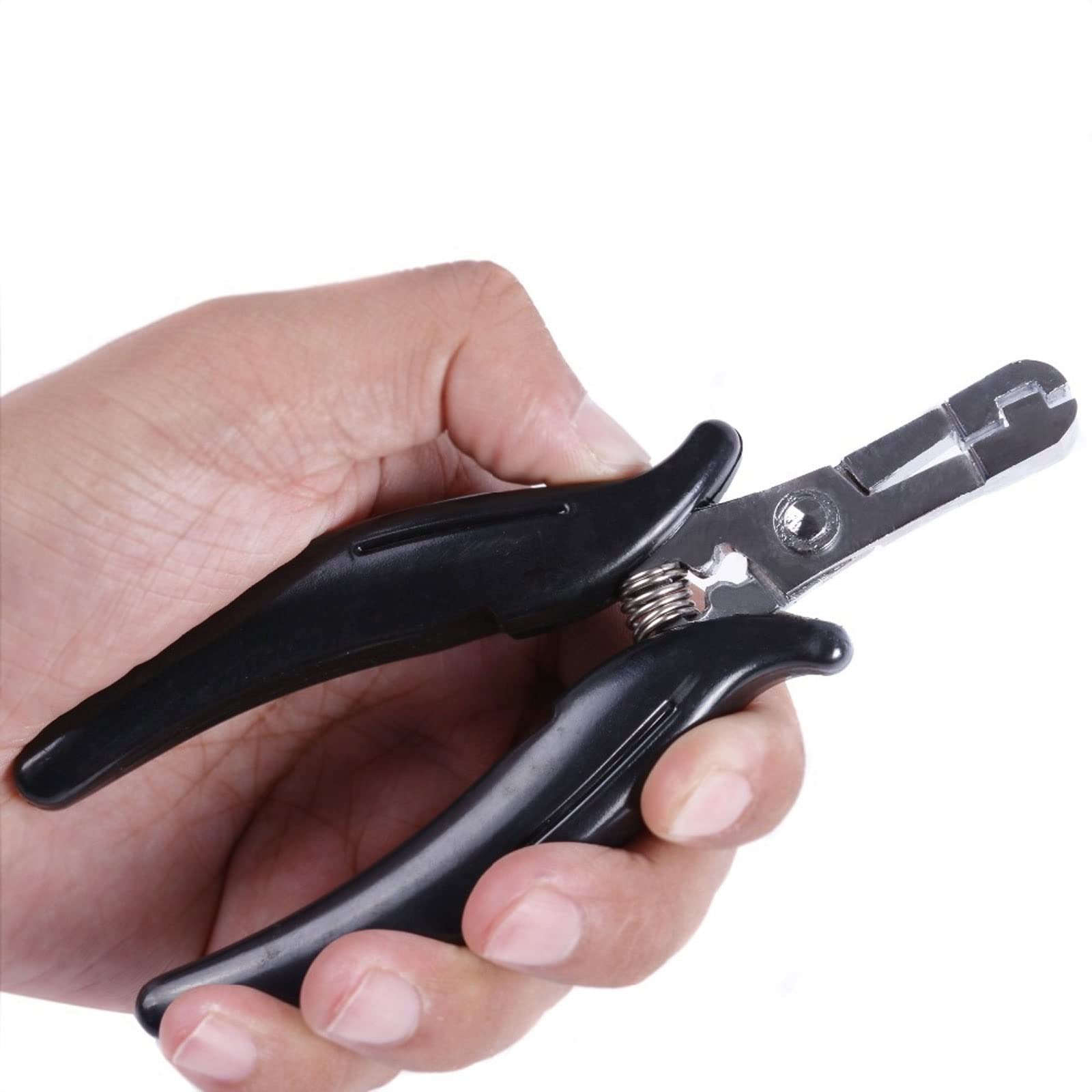 JINGYAN Alicates universales Metal 6mm U Shaped Pliers For Micro Rings Human Hair Extensions Tools