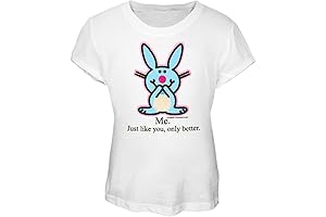 Happy Bunny - Girls Youth T-Shirt: Elevate Your Wardrobe with Comfort and Whimsy