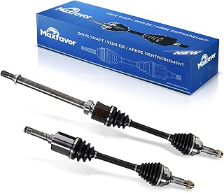 Maxfavor CV Axle Front Left Right Kit for 2008-2013 Nissan Rogue AWD 2.5L CVT & 2014-2015 Rogue Select - OE Replacement NCV53000 NCV53001