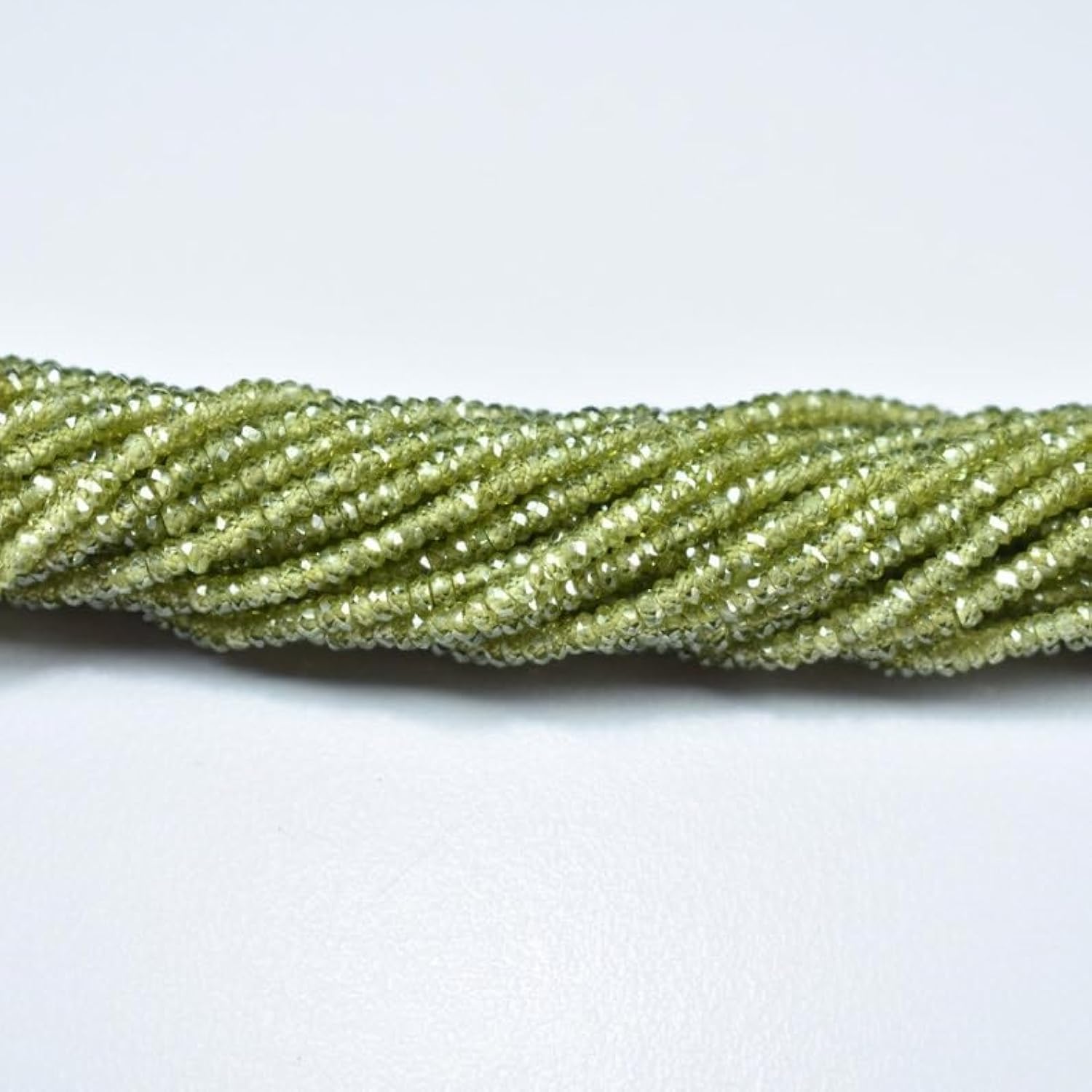 Zircon naturel 2.5mm perles pour bracelet diy et matériel de création bijoux fantaisie