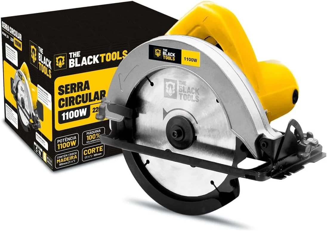 Serra Circular The Black Tools BTC1000