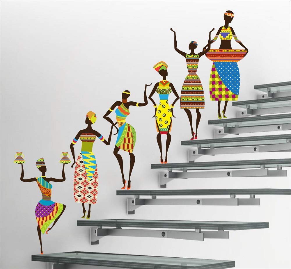 Ghar Kraft Tribal Lady Wall Sticker (B07J57JYPV) Amazon Price History, Amazon Price Tracker