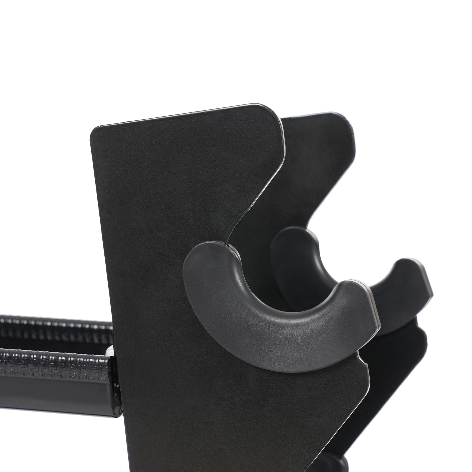 Supporto multifunzione per manubri 71 x 20,5 x 53 cm, con cuscinetti in spugna, anelli di gomma, supporto per manubri corti per casa, palestre, studi di yoga, campi sportivi, portata massima: circa