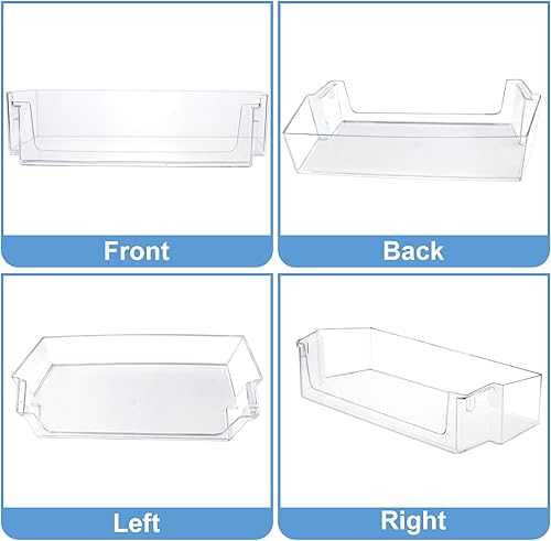 Miniatura 7 de Sikawai 2 Pack W11239961 W10900538 Cajón de estante para puerta de refrigerador - Compatible con refrigerador Whirlpool WRS311SDHWRS325SDHWRS321SDH