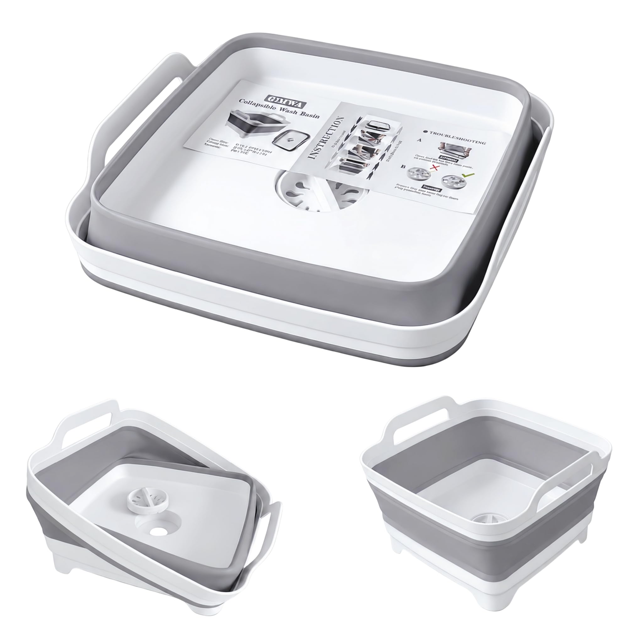 Photo 1 of GIMWA Collapsible Dish Basin with Drain Plug