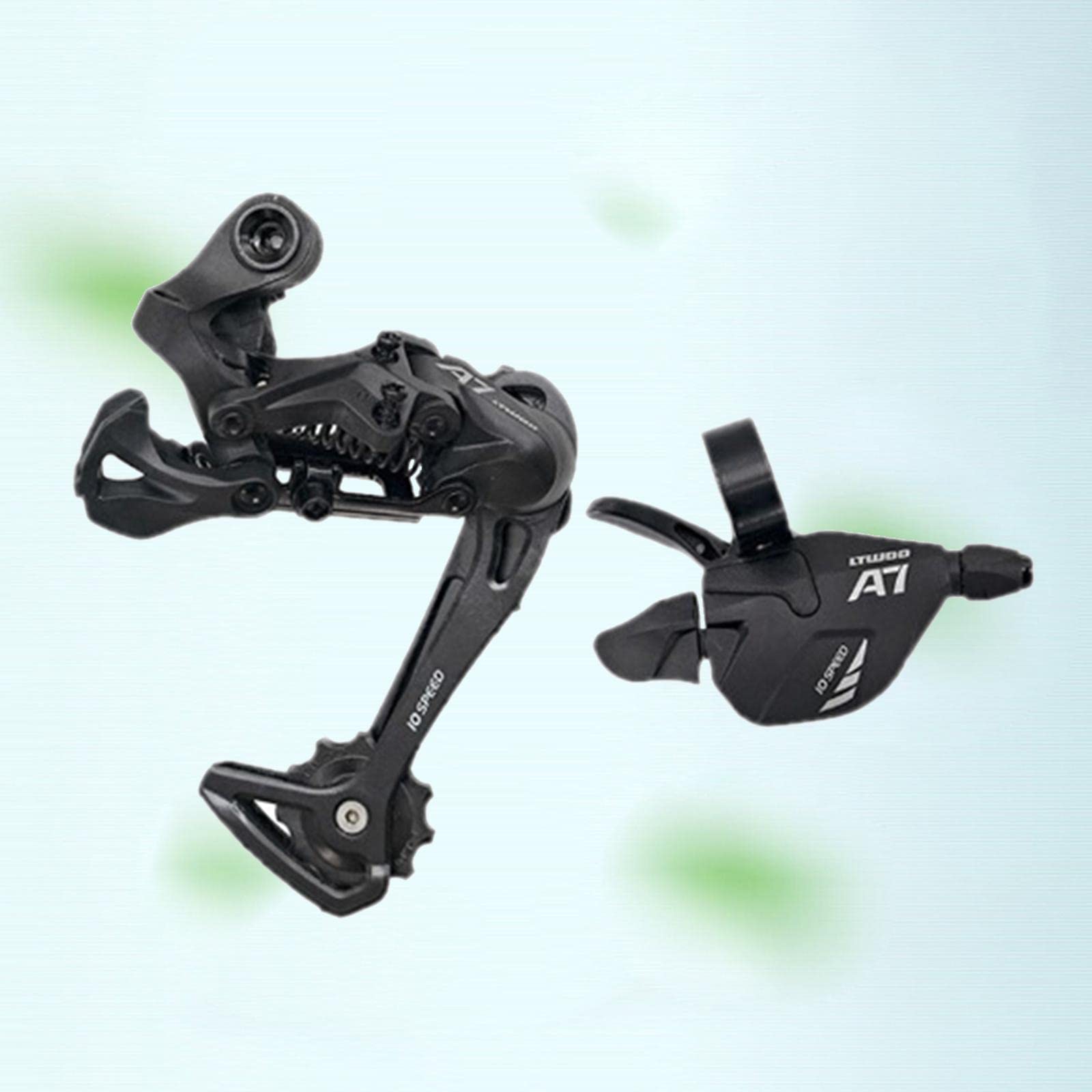 Dérailleur arrière à longue cage pour vélo - Montage direct - 10 vitesses