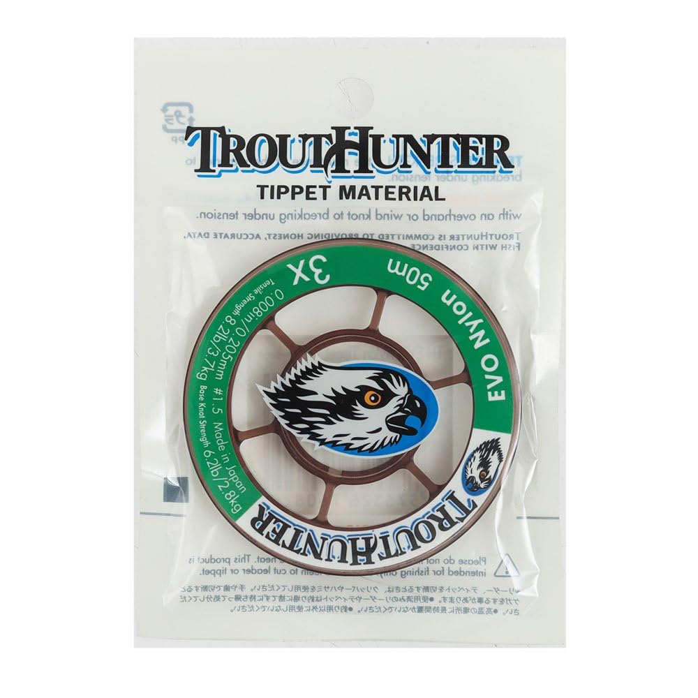TroutHunter EVO Nylon Tippet 3X