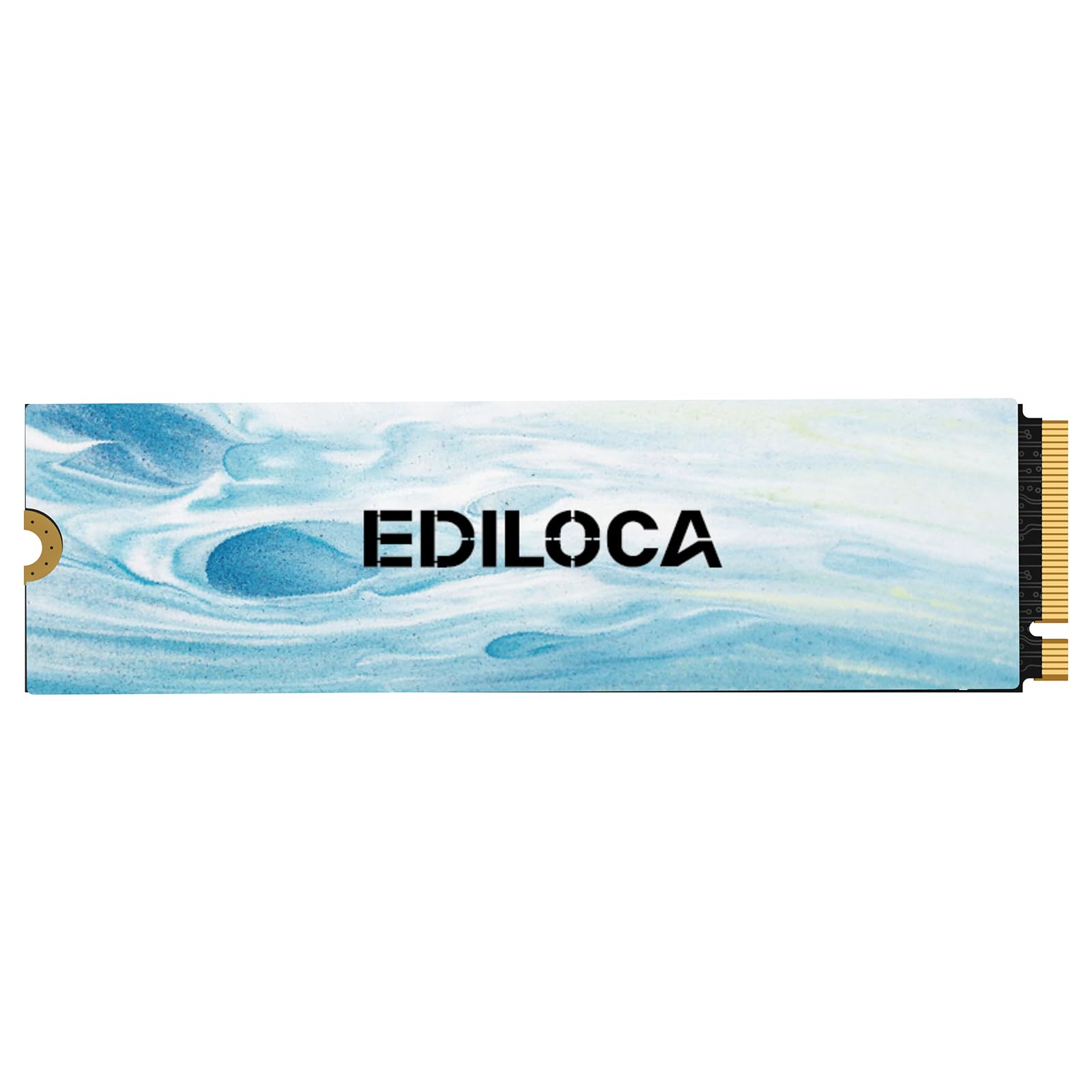 Ediloca EN880E SSD 2 to PCIe Gen4, NVMe M.2 2280, jusqu'à 7100 Mo/s, Cache SLC Dynamique, Disque SSD Interne, Compatible avec PS5 et PC